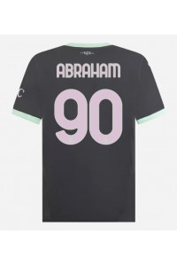 AC Milan Tammy Abraham #90 Fotballdrakt Tredje Klær 2024-25 Korte ermer